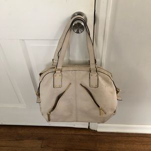 Michael Kors white/ off white purse